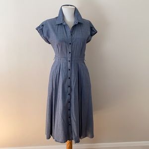 Jones NY denim button down dress size 4